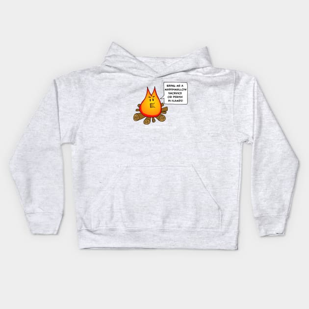 Campfire Kids Hoodie by Mythdirection